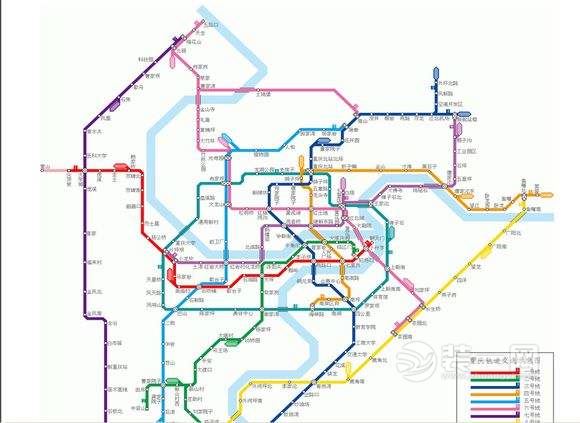 今年重庆轨道交通开通两条开建八条 哪条路过你家